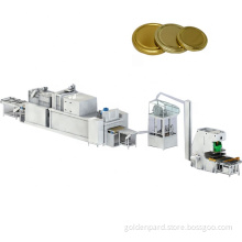 Metal tin can Twist-off tin lid production equipment